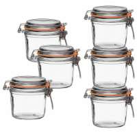 Le Parfait Super Terrine – French Glass Taper Jar With Airtight Lid For Canning Food Storage