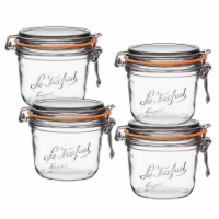 Le Parfait Super Jars – French Glass Round Jars With Airtight Lid For  Canning Food Storage, 4 pk / 24 fl oz - Kroger