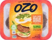 OZO Original Plant-Based Breakfast Sausage Patties Perspective: Main