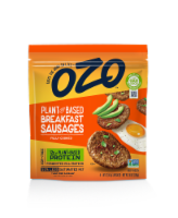 OZO Original Plant-Based Breakfast Sausage Patties Perspective: Main