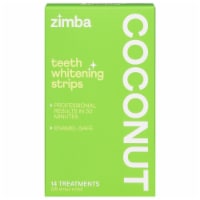 Zimba Coconut Teeth Whitening Strips Perspective: Main