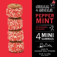 Cream + Sugar Peppermint Ice Cream Sandwich Perspective: Main
