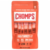 Chomps® Pepperoni Seasoned Turkey Meat Snack Sticks Perspective: Main