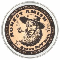 Honest Amish Extra Grit! Beard Wax - 2 oz (60 ml) Perspective: Main
