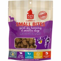 Plato Pet Treats 850016076373 2.5 oz Small Bite Grain Free Lamb Recipe Dog Treats