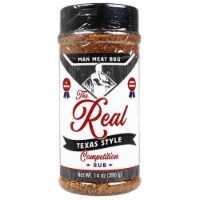 The Real Man Meat BBQ 14 Oz Texas Style Competition Rub Seasoning 11004-ManMeat