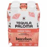 Buzzbox® Tequila Paloma Premium Cocktail Bottles Perspective: Main