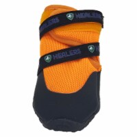 Healers Urban Walkers III Dog Booties- One Pair- ORANGE-LARGE