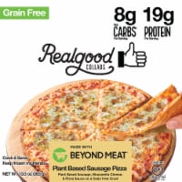 The Real Good Food Company Plant-Based with Beyond Sausage Pizza Perspective: Main