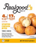 The Real Good Food Company® Three Cheese Stuffed Chicken Nuggets Perspective: Main