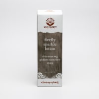 Wild Carrot® Firefly Sparkle Lotion with Golden Mica Shimmer Perspective: Main