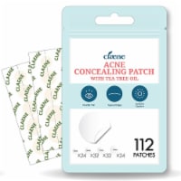 Claene Acne Pimple Concealing Patch - Invisible, Hydrocolloid, Blemish Spot 112 Count