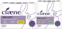 Claene Organic Cotton Cover Menstrual Regular & Overnight Pads for women