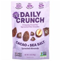 Daily Crunch 369426 5 oz Evolved Chocolate Bar - Almond Sea Salt - Pack of 6