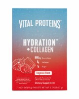 Vital Proteins Tropical Blast Hydration + Collagen Supplement Packets Perspective: Main