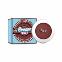 RUDE Cream Puff Smooth Long Lasting Natural Blush (Red Velvet)