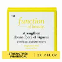Function of Beauty® Strengthen Hair Goal Booster Shots with Pea Sprout Extract Perspective: Main