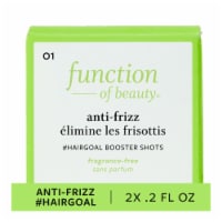 Function of Beauty® Anti-Frizz Hair Goal Booster Shots with Beetroot Extract Perspective: Main
