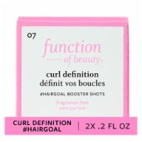 Function of Beauty® Curl Definition Hair Goal Booster Shots with Flaxseed Oil Perspective: Main