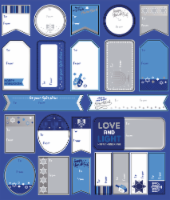 Surface Packaging Hanukkah Gift Tags Perspective: Main