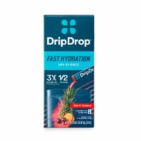 Drip Drop® Fruit Punch Powdered Drink Mix Packets