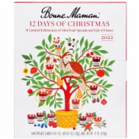 Bonne Maman 12 Days of Christmas Gift Set, 1 Ounce Jars (Pack of 12)