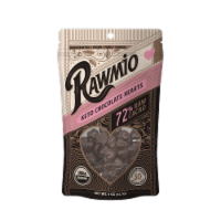 Rawmio 72% Raw Keto Chocolate Hearts