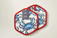 Sewing Down South Crab Craze Pot Holder