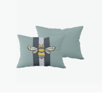 Sewing Down South Bee Lumbar Pillow