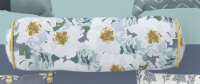 Sewing Down South Floral Bolster Pillow