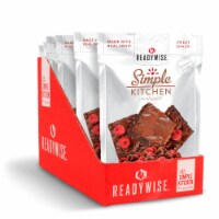 ReadyWise RWSK05-023 ReadyWise Simple Kitchen Raspberries  Brownie Bites 6 Pack