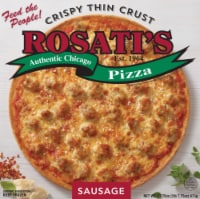 Rosati's Thin Crust Sausage Frozen Pizza Perspective: Main