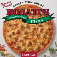 Rosati's Thin Crust Sausage Frozen Pizza Perspective: Main