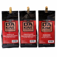 Da Kine Hawaiian 10% Kona Coffee Blend 3-Pack
