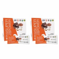 Organic Plant Based Protein Bar - Dark Chocolate - Box of 8 (Bundle 2)