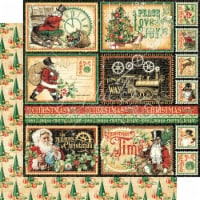 Christmas Time Double-Sided Cardstock 12 X12 -North Pole Express