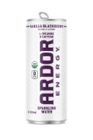 Ardor Energy™ Vanilla Blackberry Sparkling Water Energy Drink Perspective: Main