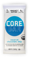 CORE Foods Coconut Chocolate Chip Protein Bars Perspective: Main