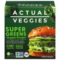 Actual Veggies® Super Greens Veggie Burgers Perspective: Main