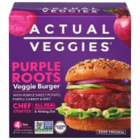 Actual Veggies® Purple Roots Veggie Burgers Perspective: Main