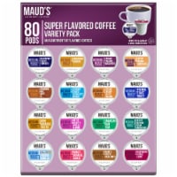 Maud's® Super Flavored Medium Roast Coffee Pods Variety Pack Perspective: Main