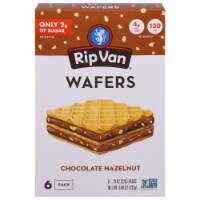 Rip Van Wafels Chocolate Hazelnut 6 Pack - 0.78 oz (22 g) Each Perspective: Main