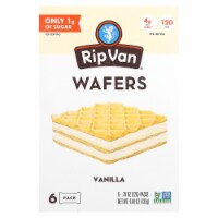 Rip Van Wafels Wafers Vanilla 6 Pack - 0.78 oz (22 g) Each Perspective: Main