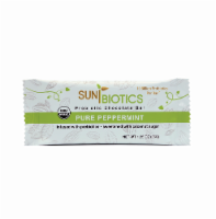 Sunbiotics Probiotic Mint Chocolate Bar