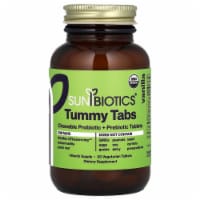 Sunbiotics Potent Probiotics with Organic Yacon Root Prebiotics Vegetarian Tablets