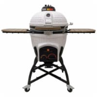 Icon CGXR402WDELUXE Deluxe Kamado Grill, White