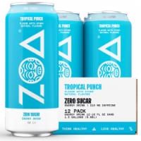 ZOA Energy Tropical Punch Zero Sugar 16oz (12 Pack)