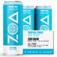 ZOA® Zero Sugar Tropical Punch Energy Drink