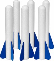 Botabee 6 Pack Glow-in-Dark Soft Foam Rocket Refills for Rocket Launchers