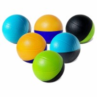 Botabee 6-Pack Multicolor 4  Foam Mini Basketballs for Nerf Hoop Sets